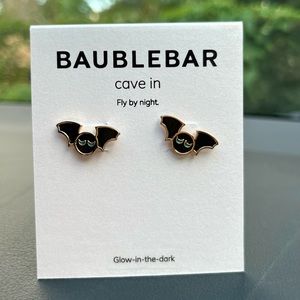 baublebar halloween bat earrings
